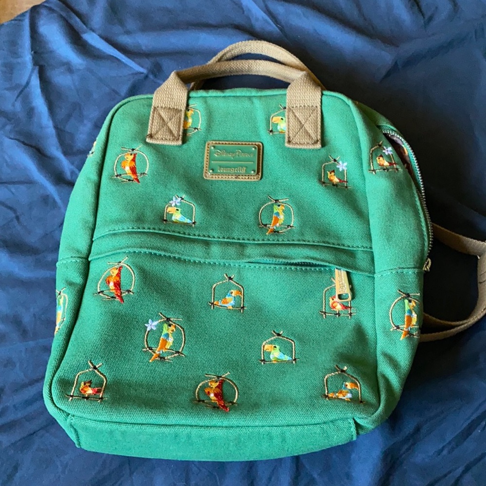 Disney Parks Tiki Room Loungefly Backpack
